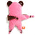 Lovie Bear -  Paris Pink/Brown