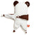 Lovie Bear -  Ivory/Brown